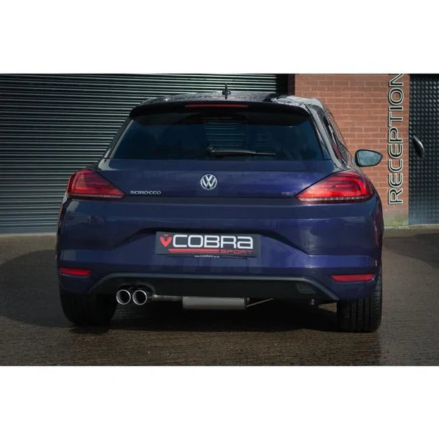 COBRA SPORT - VW Scirocco 1.4 TSI (14-18) Cat Back Performance Exhaust