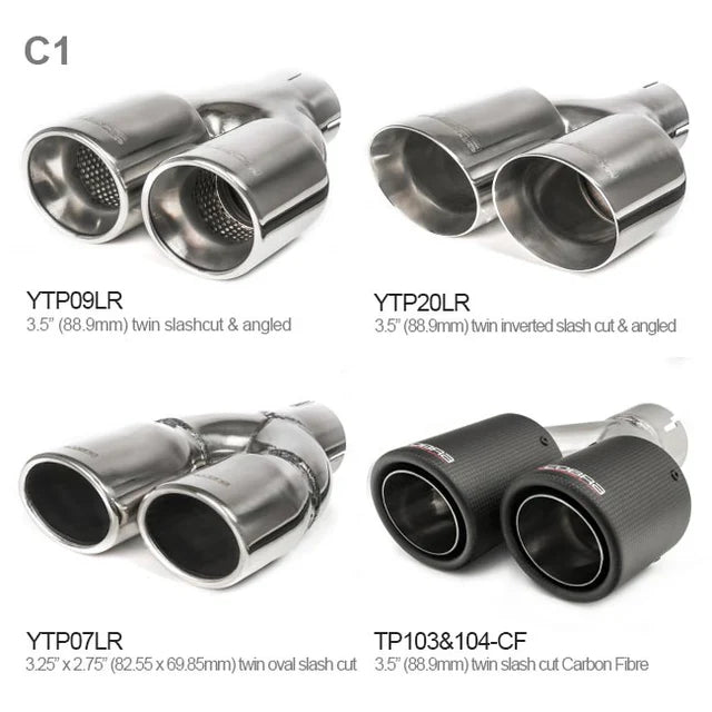 COBRA SPORT - Audi TTS (Mk2) Quattro Turbo Back Performance Exhaust