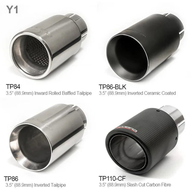 COBRA SPORT - BMW M4 (F82) Coupe 3" Valved Secondary Cat Back Performance Exhaust