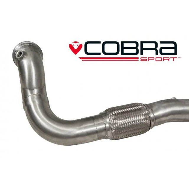 COBRA SPORT - Vauxhall Corsa E VXR (15-18) Front Pipe Sports Cat / De-Cat Performance Exhaust