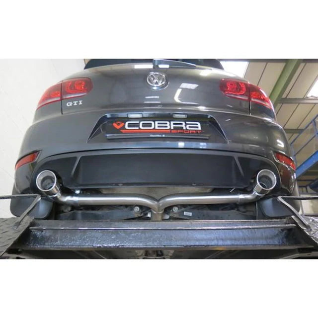 COBRA SPORT - VW Golf GTI (MK6) 2.0 TSI (5K) (09-12) Venom Box Delete Race Turbo Back Performance Exhaust