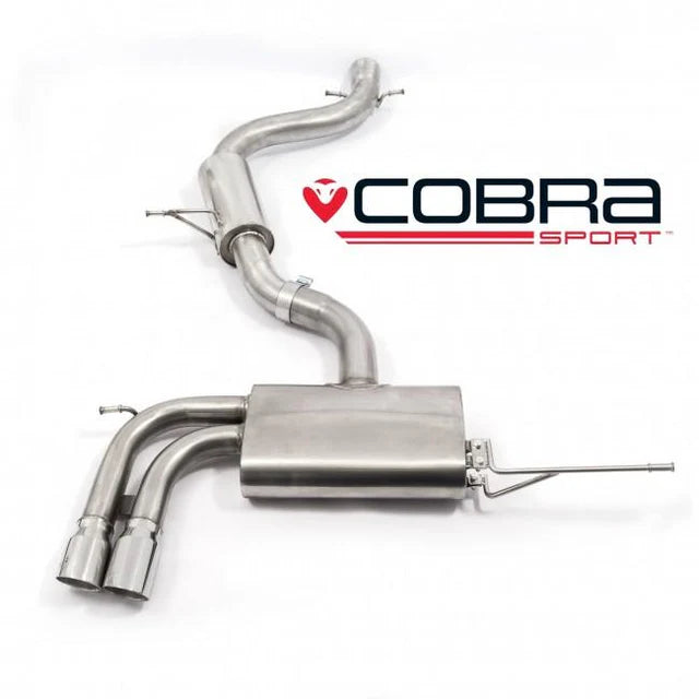 COBRA SPORT - VW Golf GTI (Mk5) 2.0 T FSI (1K) (04-09) Cat Back Performance Exhaust