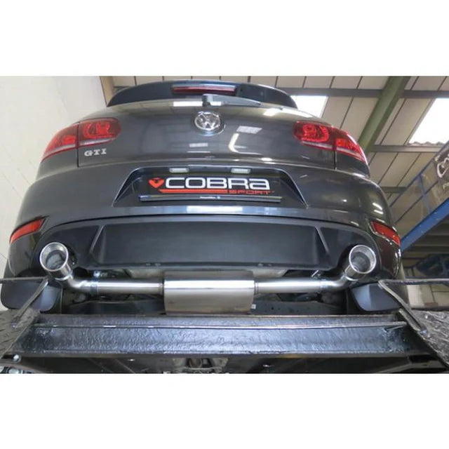 COBRA SPORT - VW Golf GTI (Mk6) 2.0 TSI (5K) (09-12) Cat Back Performance Exhaust