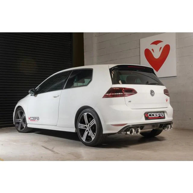 COBRA SPORT - VW Golf R (Mk7) 2.0 TSI (5G) (12-18) Turbo Back Performance Exhaust