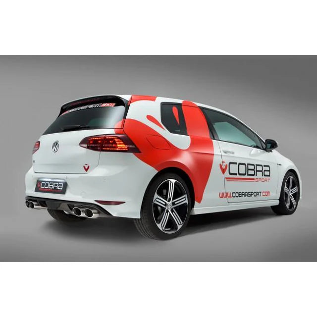 COBRA SPORT - VW Golf R (Mk7) 2.0 TSI (5G) (12-18) Turbo Back Performance Exhaust
