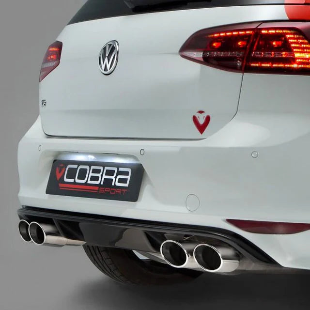 COBRA SPORT - VW Golf R (Mk7) 2.0 TSI (5G) (12-18) Turbo Back Performance Exhaust