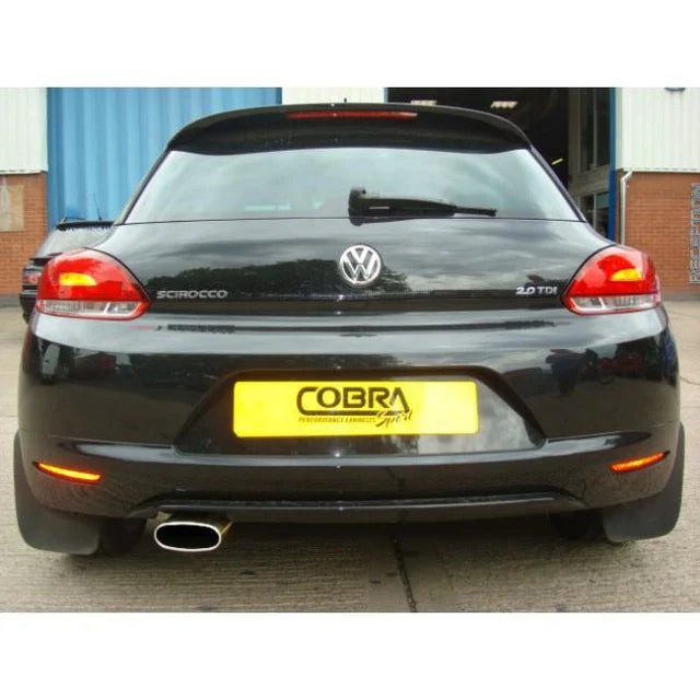 COBRA SPORT - VW Scirocco GT 2.0 TDI (08-13) Cat Back Performance Exhaust