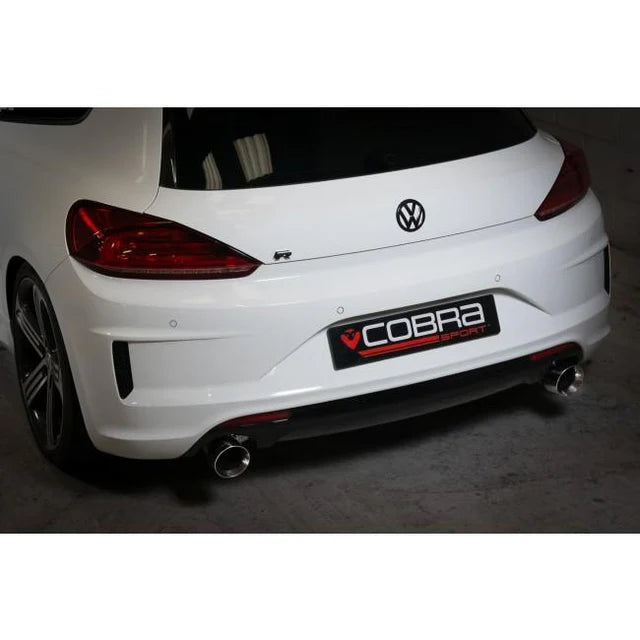COBRA SPORT - VW Scirocco R 2.0 TSI (09-18) Venom Box Delete Race Cat Back Performance Exhaust