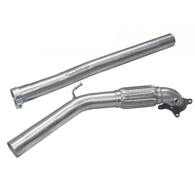 COBRA SPORT - VW Scirocco R 2.0 TSI (09-18) Sports Cat / De-Cat Front Downpipe Performance Exhaust