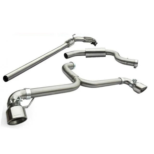 COBRA SPORT - VW Scirocco R 2.0 TSI (09-18) Venom Box Delete Race Turbo Back Performance Exhaust
