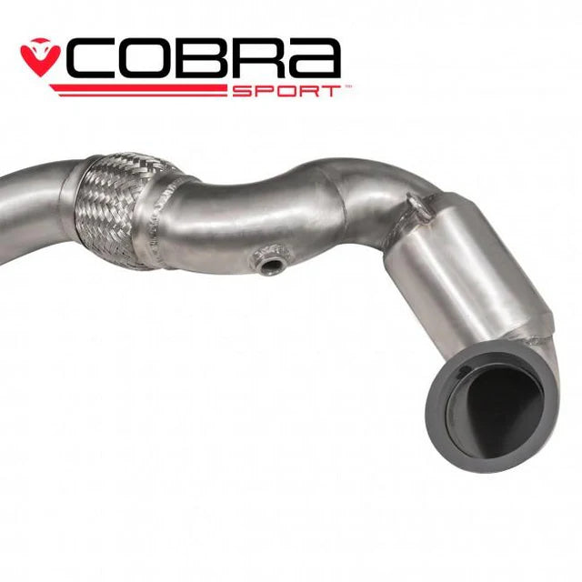 COBRA SPORT - VW Golf R (Mk7.5) 2.0 TSI (5G) (18-20) Front Downpipe Performance Exhaust