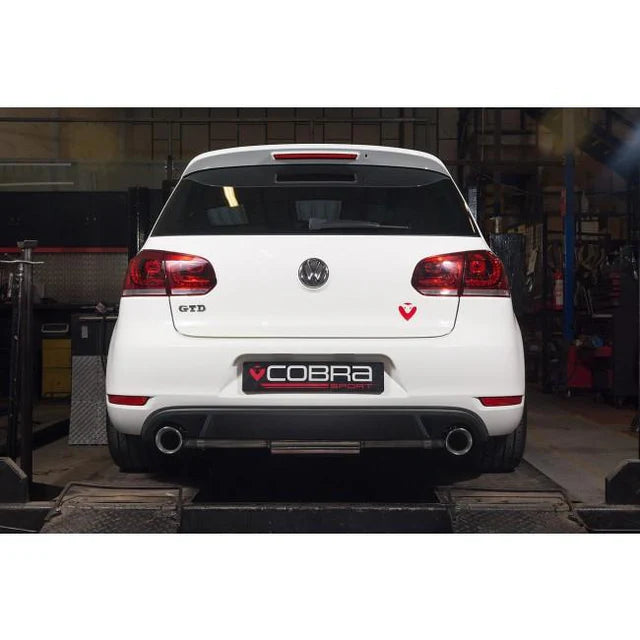 COBRA SPORT - VW Golf GTD (Mk6) 2.0 TDI (5K) (09-13) GTI Style Cat Back Performance Exhaust