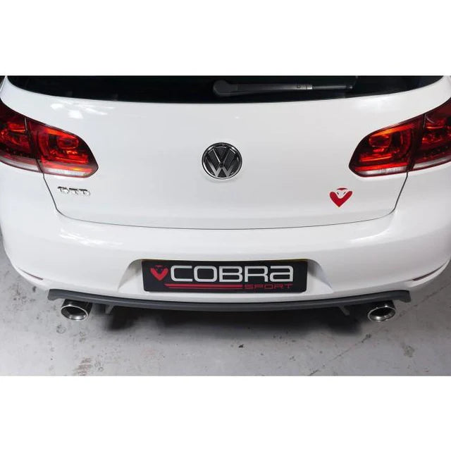 COBRA SPORT - VW Golf GTD (Mk6) 2.0 TDI (5K) (09-13) GTI Style Cat Back Performance Exhaust