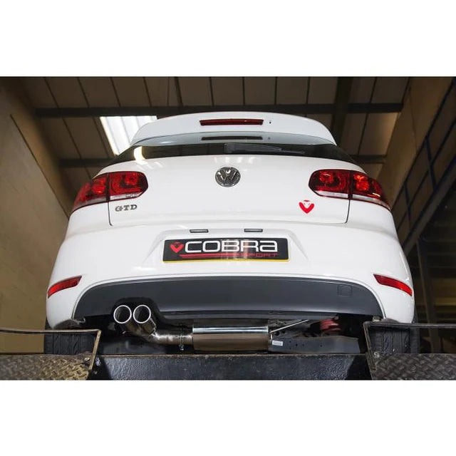 COBRA SPORT - VW Golf GTD (Mk6) 2.0 TDI (5K) (09-13) Cat Back Performance Exhaust